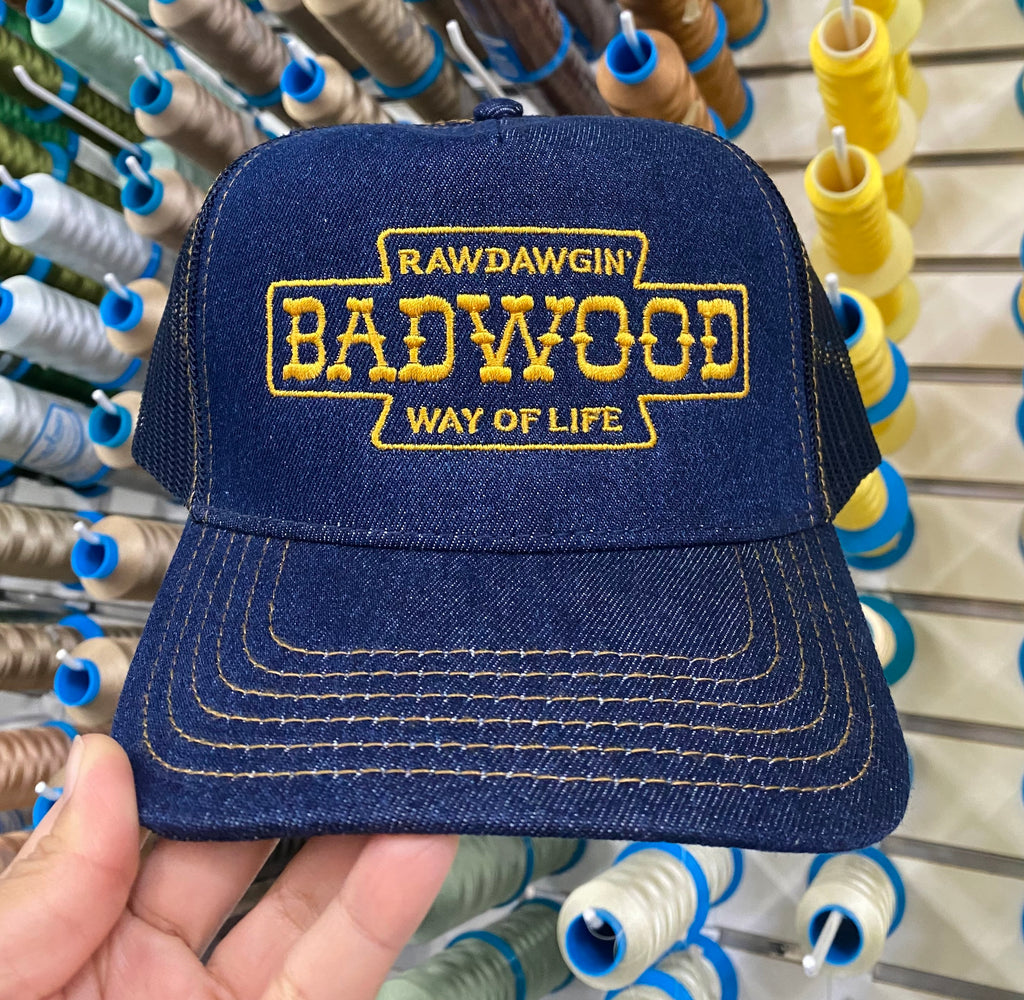 "RAWDAWGIN" Denim Trucker