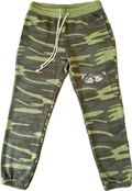 "BORN TO RIDE" Women's Sweatpants in CAMO