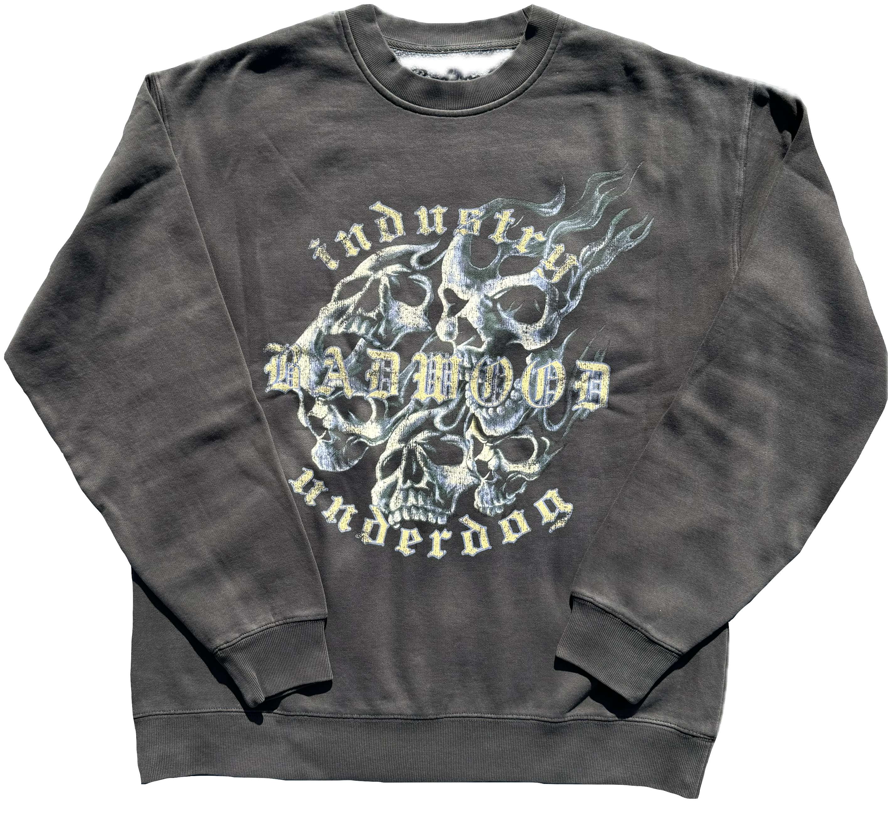 "INDUSTRY UNDERDOG" UNISEX CREWNECK