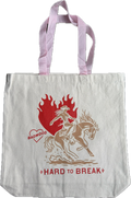 "HARD TO BREAK" TOTE BAG in PINK