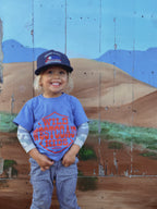 "WILD WEST COAST KIDS" Kids' Tee in BLUE