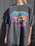 "MOTHERTRUCKER" Heavyweight Tee in BLACK