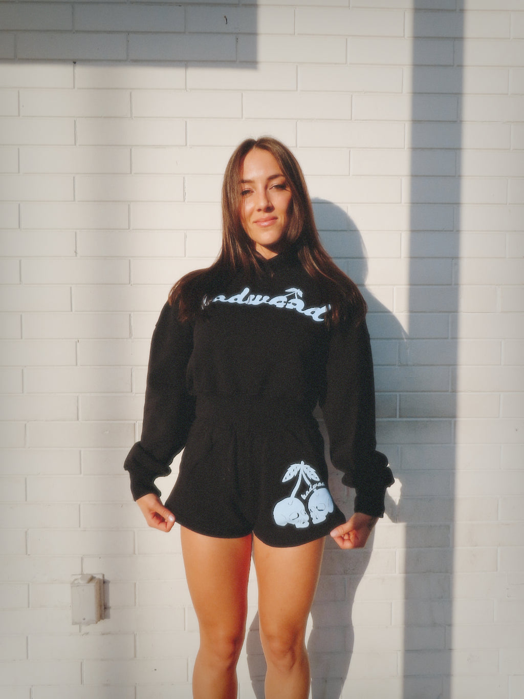 "CHERRY" SHORTS in MIDNIGHT