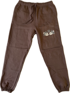 "BORN TO RIDE" Sweatpants in DIRT