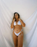 "CALIFORNIA" Bikini Bottom in SILVER STRAND - 50% OFF