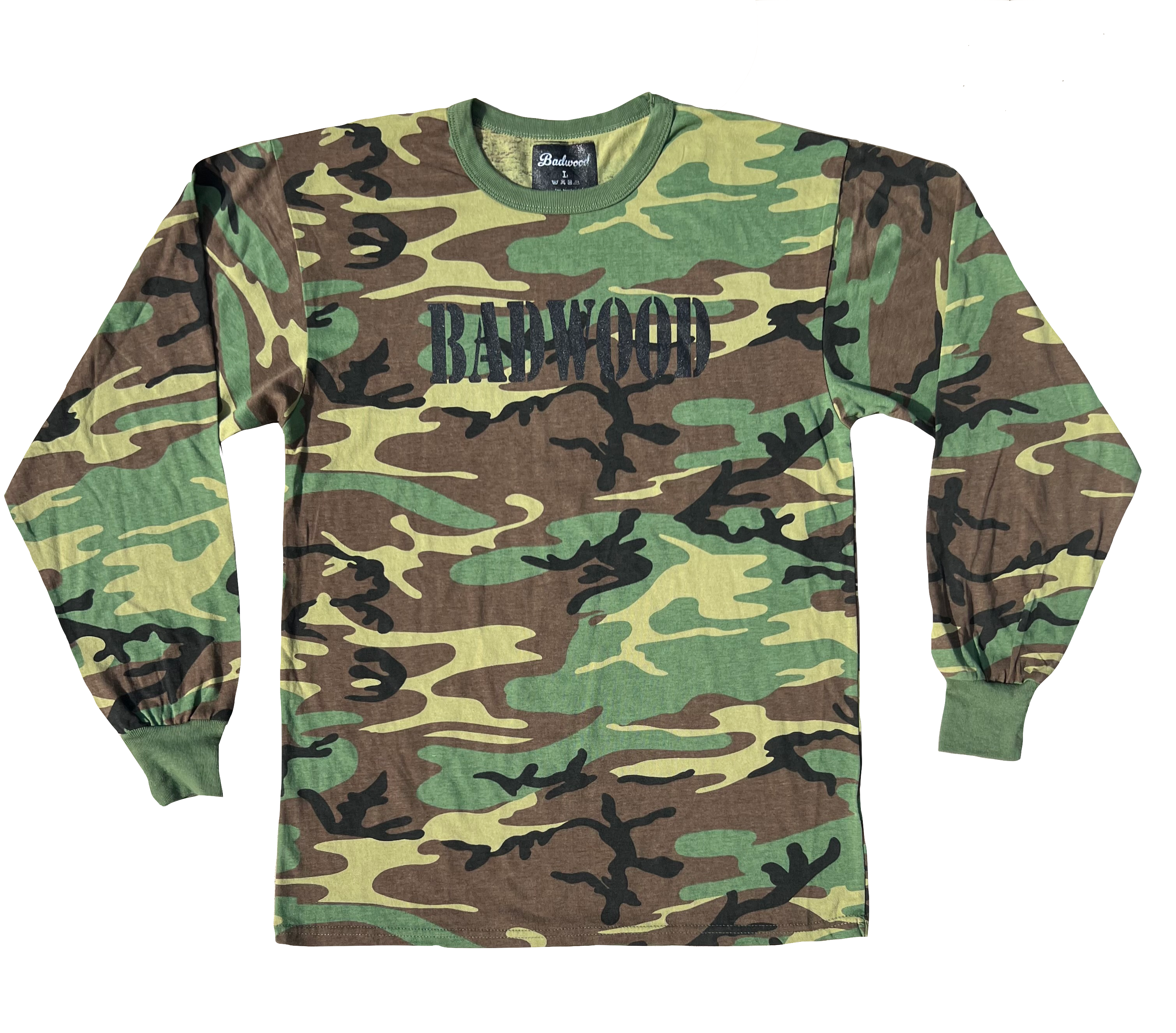 "WOODLAND CAMO" Long Sleeve