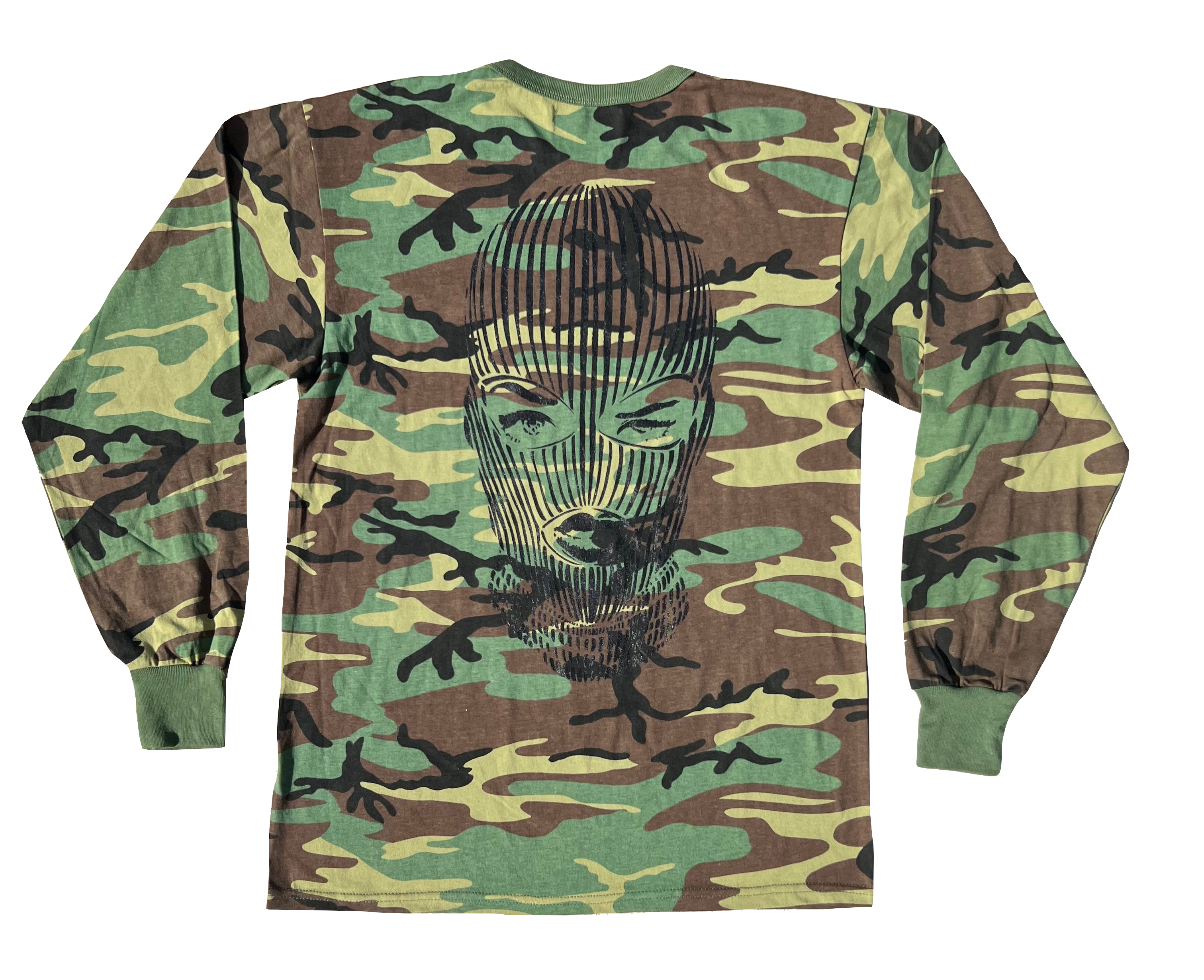 "WOODLAND CAMO" Long Sleeve