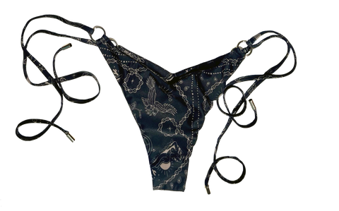 "CALIFORNIA" Bikini Bottom in GOLD RUSH - 50% OFF